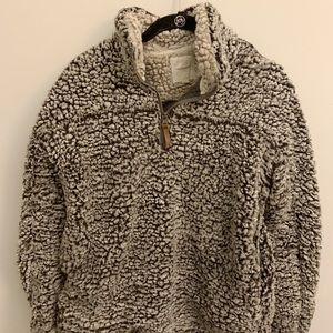 Thread and supply pullover